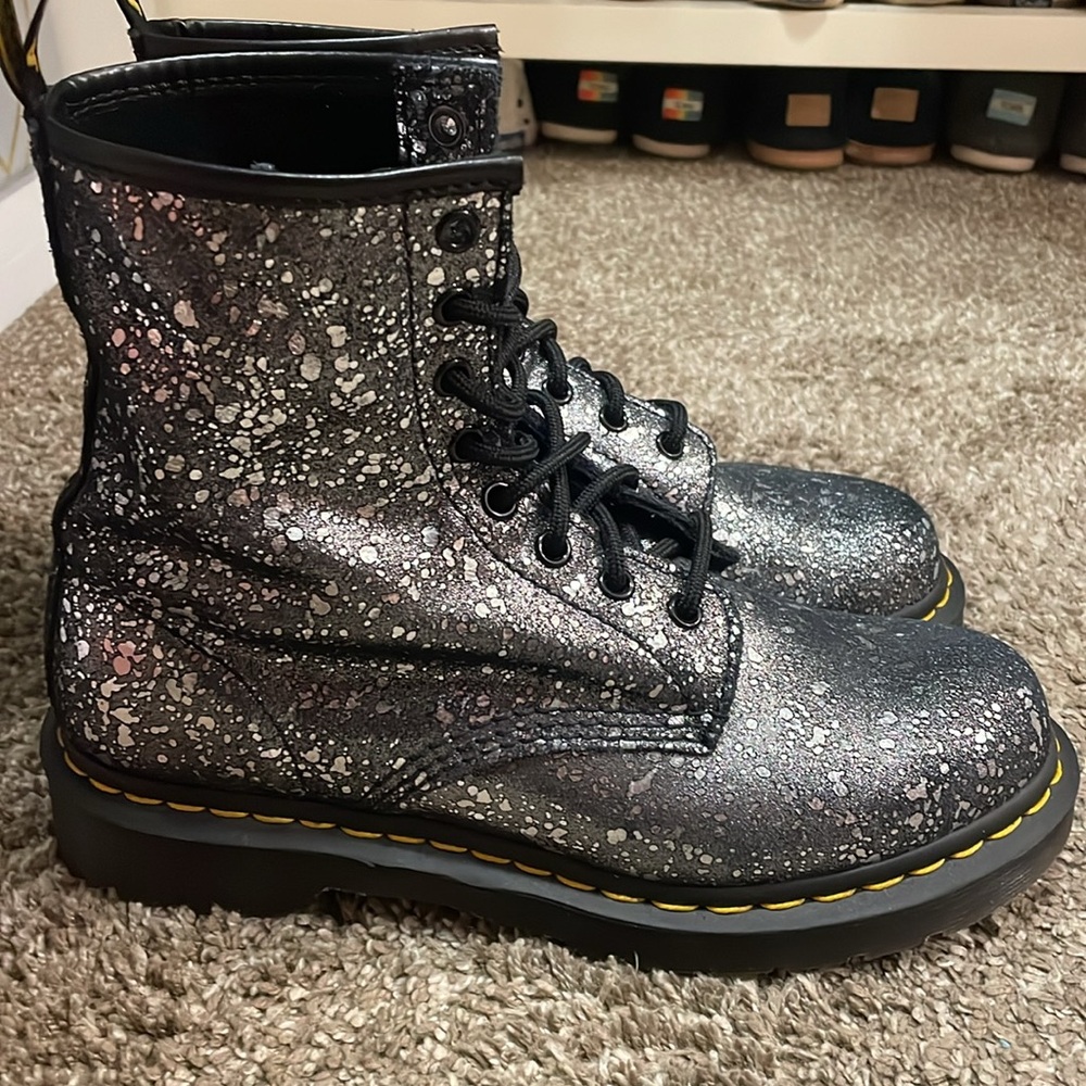 Dr. Martens 1460 Metallic Paint Splatter